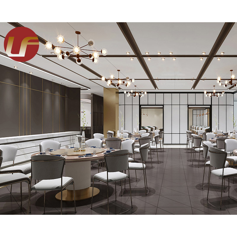 New Design Dining Room Round Restaurant Coffee Shop Furniture Tables And Chairs for Restaurant in Hotel And Coffee Shop 