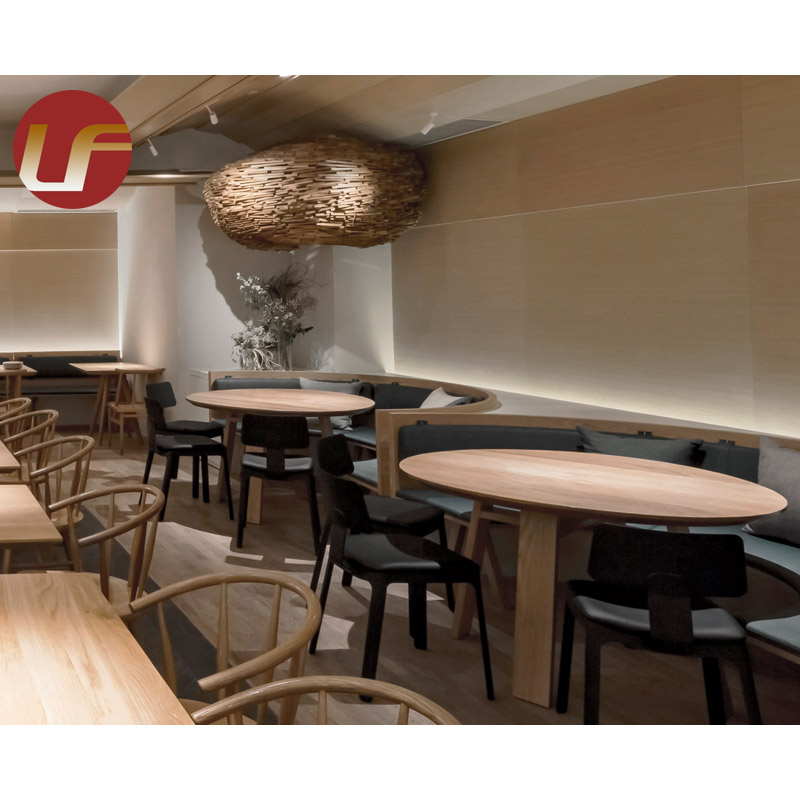 New Modern Design Fast-food Luxury Modern Wooden Antique Restaurant Chairs Booth Seating Sofa For Restaurant Cafe