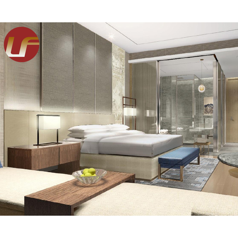 HL-19 5 Star Luxury Hotel Bed Room Commercial Modern Hotel Bedroom Furniture