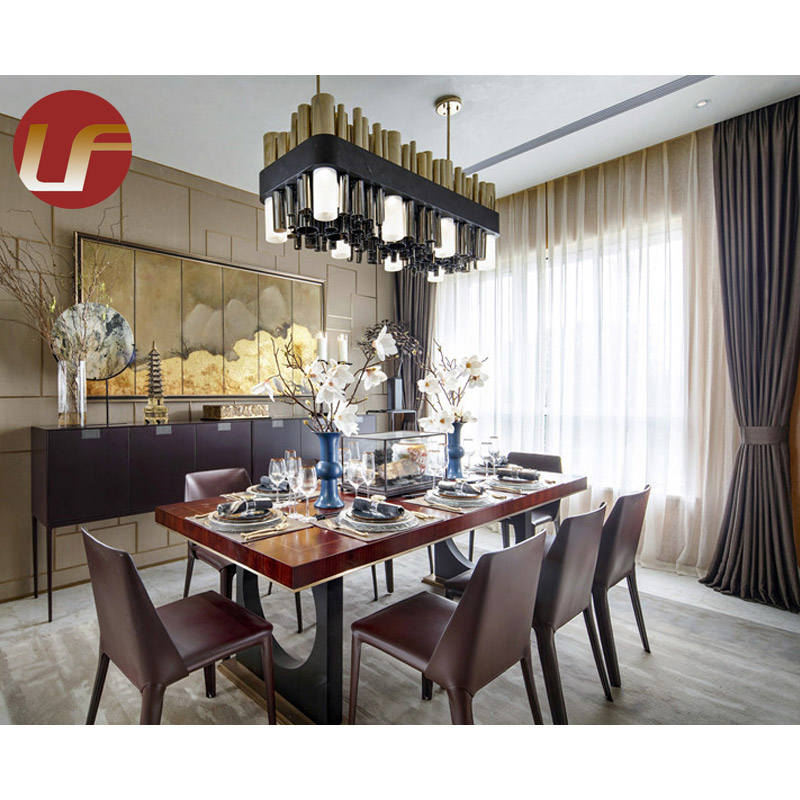Commercial Hotel Luxury Restaurant Furniture Coffee Dining Seating Table And Chairs