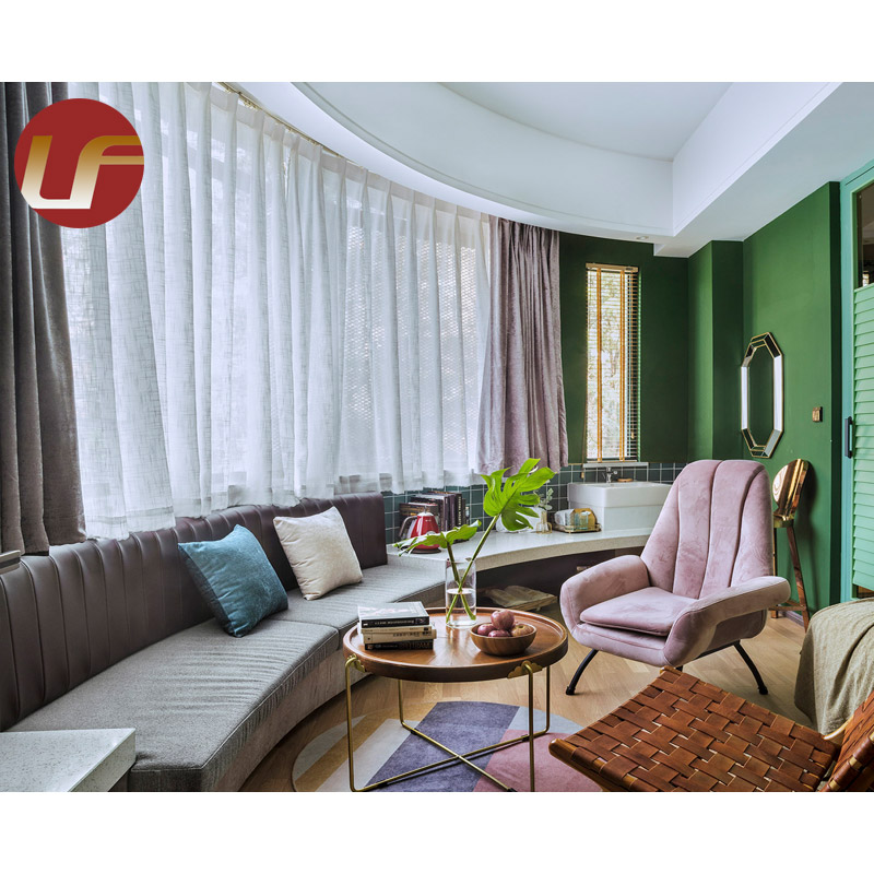 Guangdong Hotel Furniture Manufacture Wholesale Hilton Hampton Inn Hotel Room Furniture Set