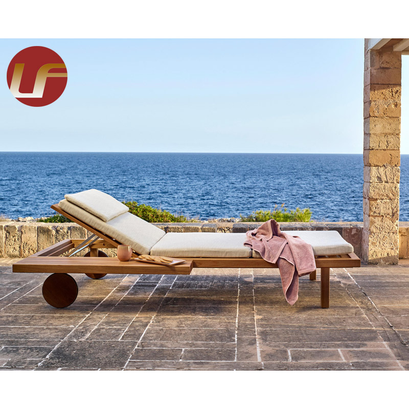 Sun Outdoor Twins Chaise Lounge Chair Poolside Double Chaise
