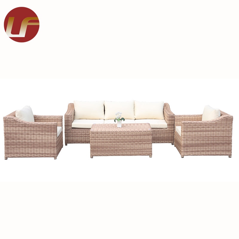 Outdoor Garden Sofa Rattan Wicker Patio Wicker Furniture