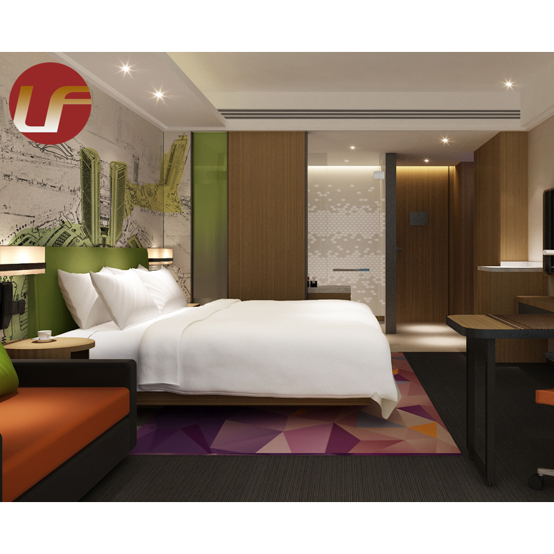 Attractive Design New Model Hotel Furniture Simple Double Adult Hotel Model Bedroom