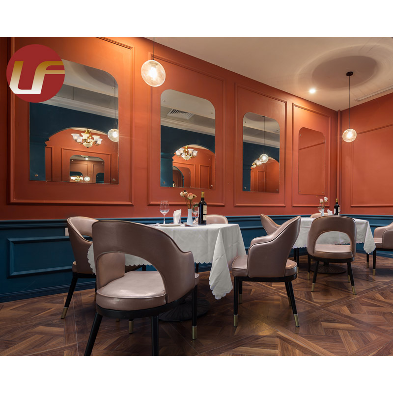 New Design Dining Room Round Restaurant Coffee Shop Furniture Tables And Chairs for Restaurant in Hotel And Coffee Shop 