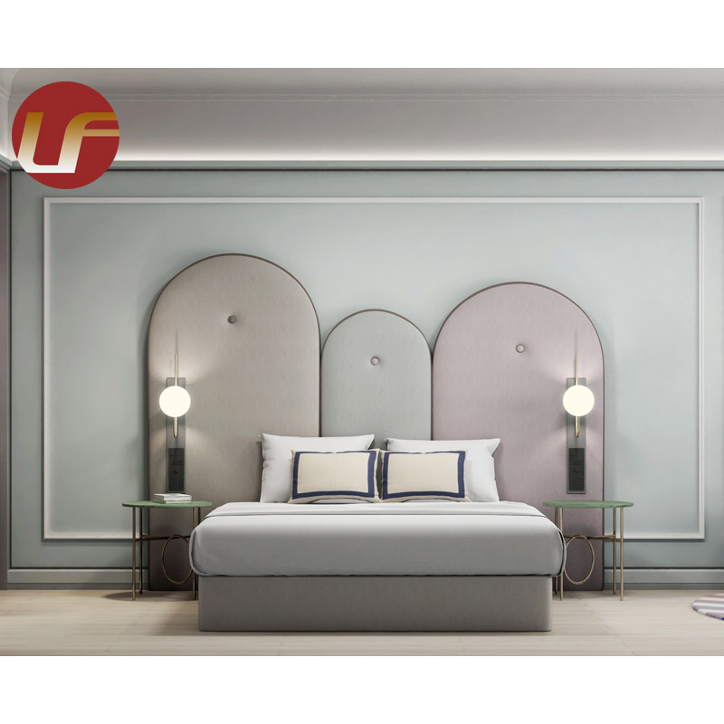Villa Luxury Design Home Furniture King Size Modern Bedroom Furniture