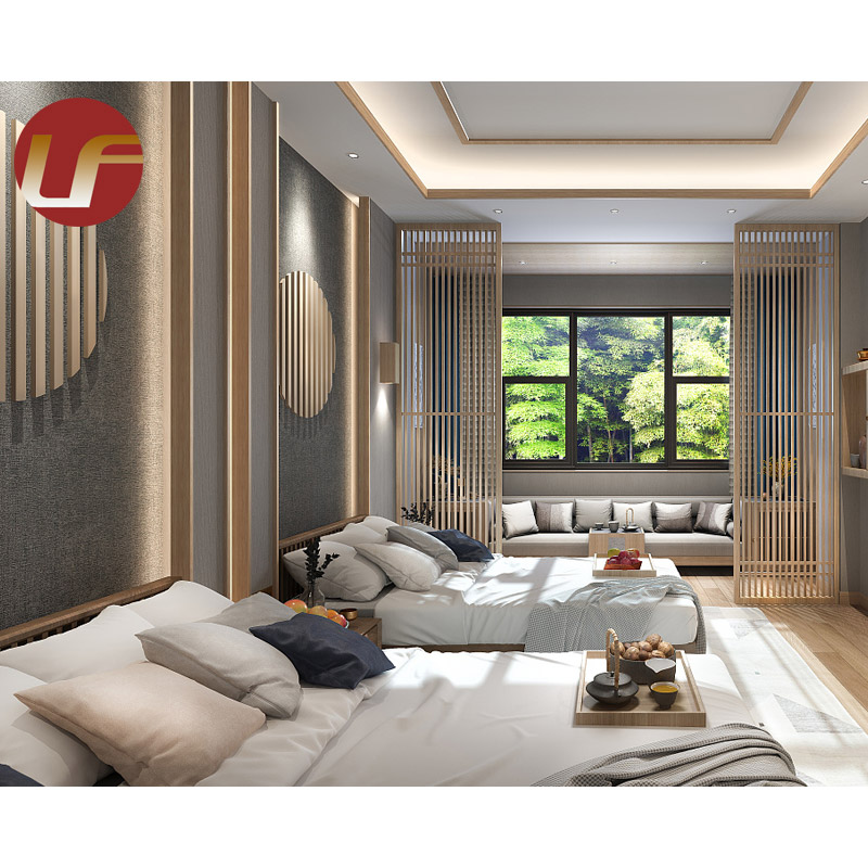 Project Custom Made 5 Star Luxury Modern Hotel Bed Room Furniture Bedroom Set Hotel Furniture