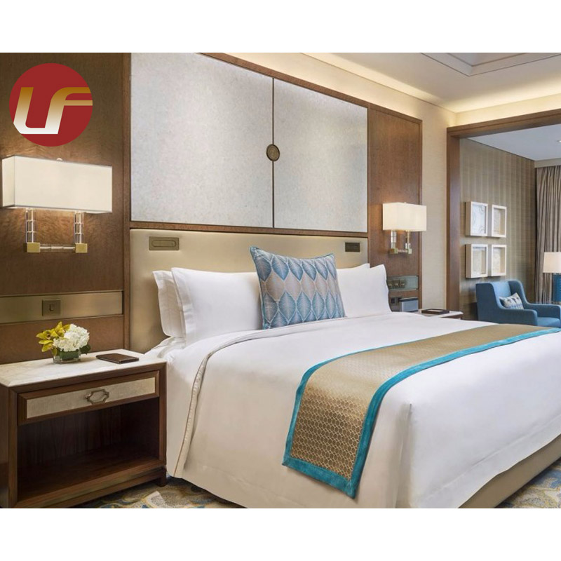 New Design 5 Star Hotel Beds King Size Hotel Bedding Set Furniture Bedroom Set Hotel Home Furniture for Sale