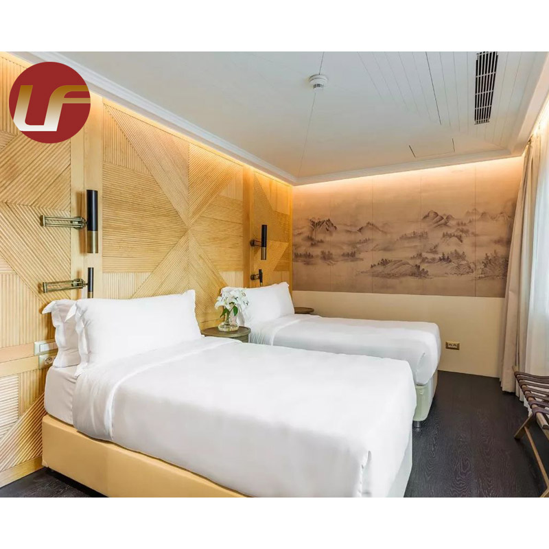 Custom Luxury Bedroom Furniture Set Star Style Modern Hotel Beds