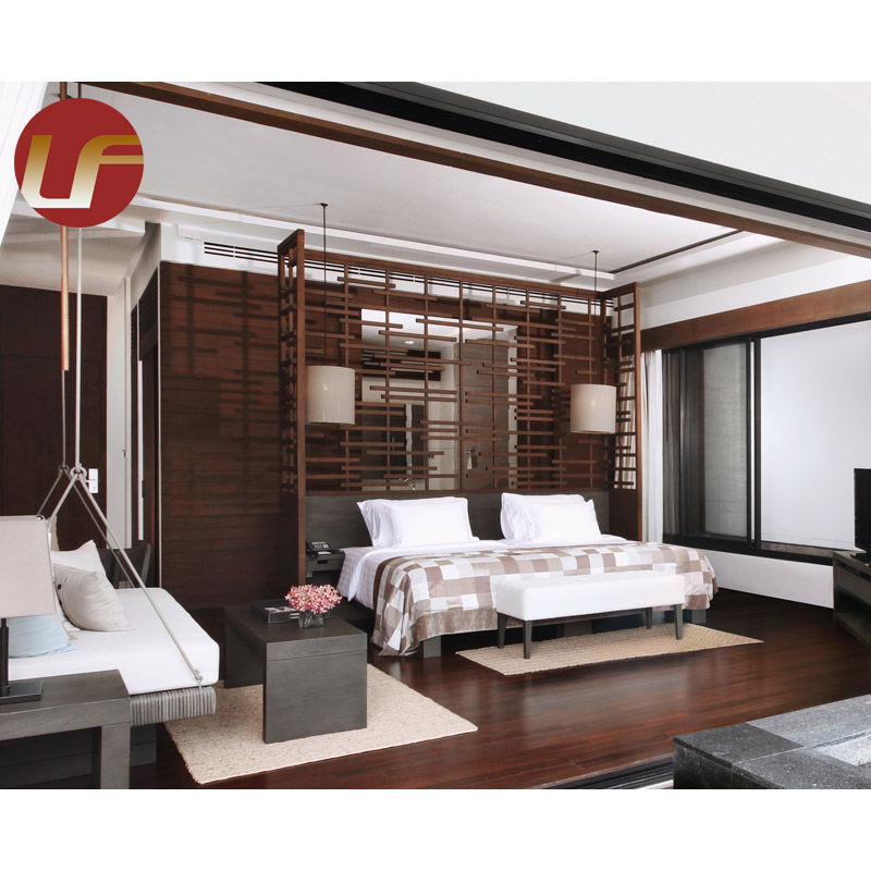 Foshan Luxury Royal Furniture Modern 5 Star Hotel Bedroom Furniture Set for All Countries