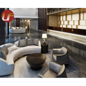 Custom Luxury 7 Star Public Area Furniture Modern 5 Star Hotel Lobby Furniture