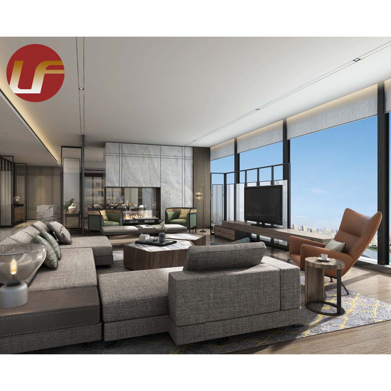 Top Quality 5 Star Hotel Furniture in Hotel Villa Bedroom Sets 